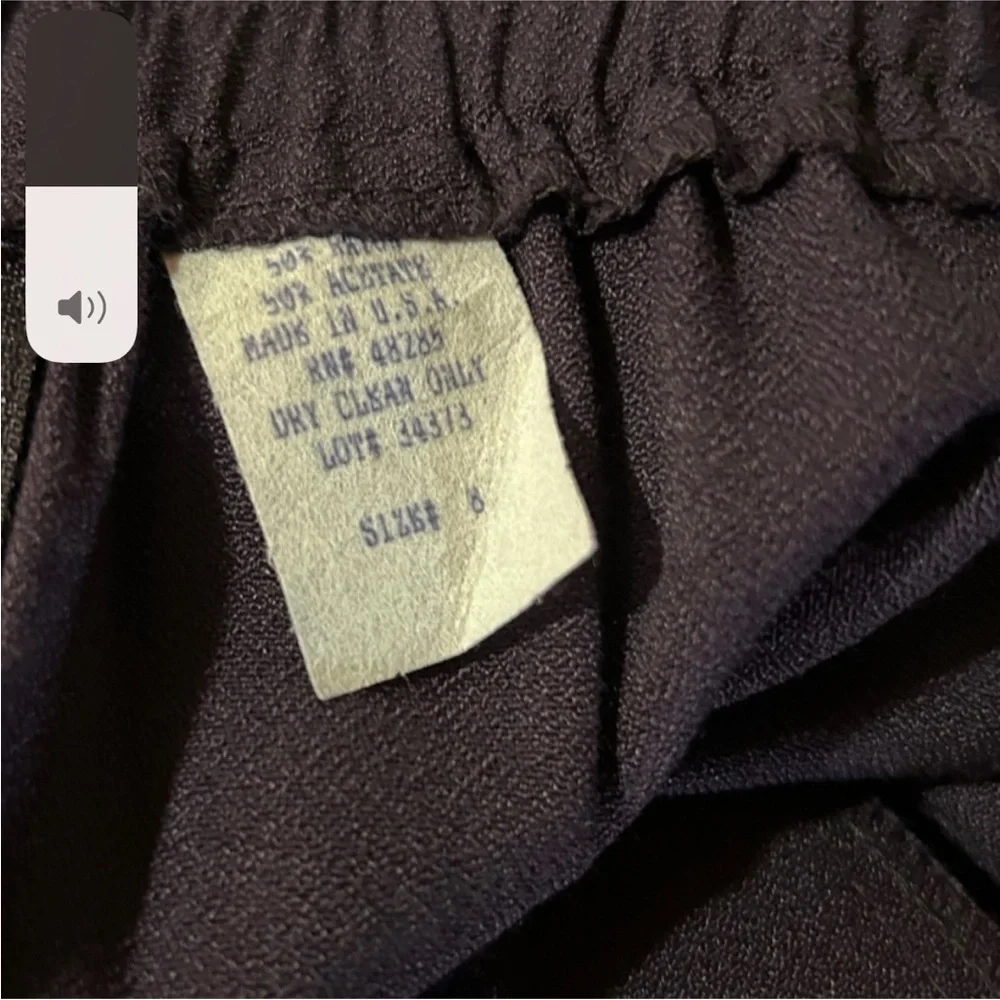 Virgo II Vintage 90’s Deadstock Satin Trimmed‎ Pantsuit